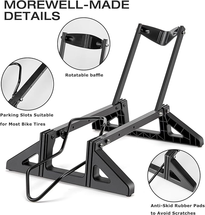 Bike Floor Stand Rack- Indoor Bike Stand - Image 4