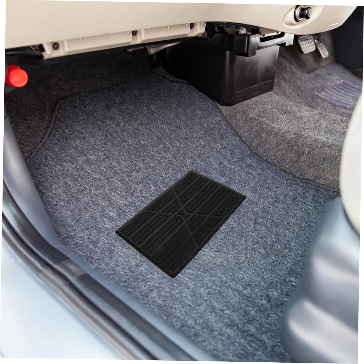 Sturdy Non-Slip Car Carpet Protector Patch Hard Rubber Floor Mat Repair Pad for Foot Pedals Automotive Carpet Protection for Vehicle Interior