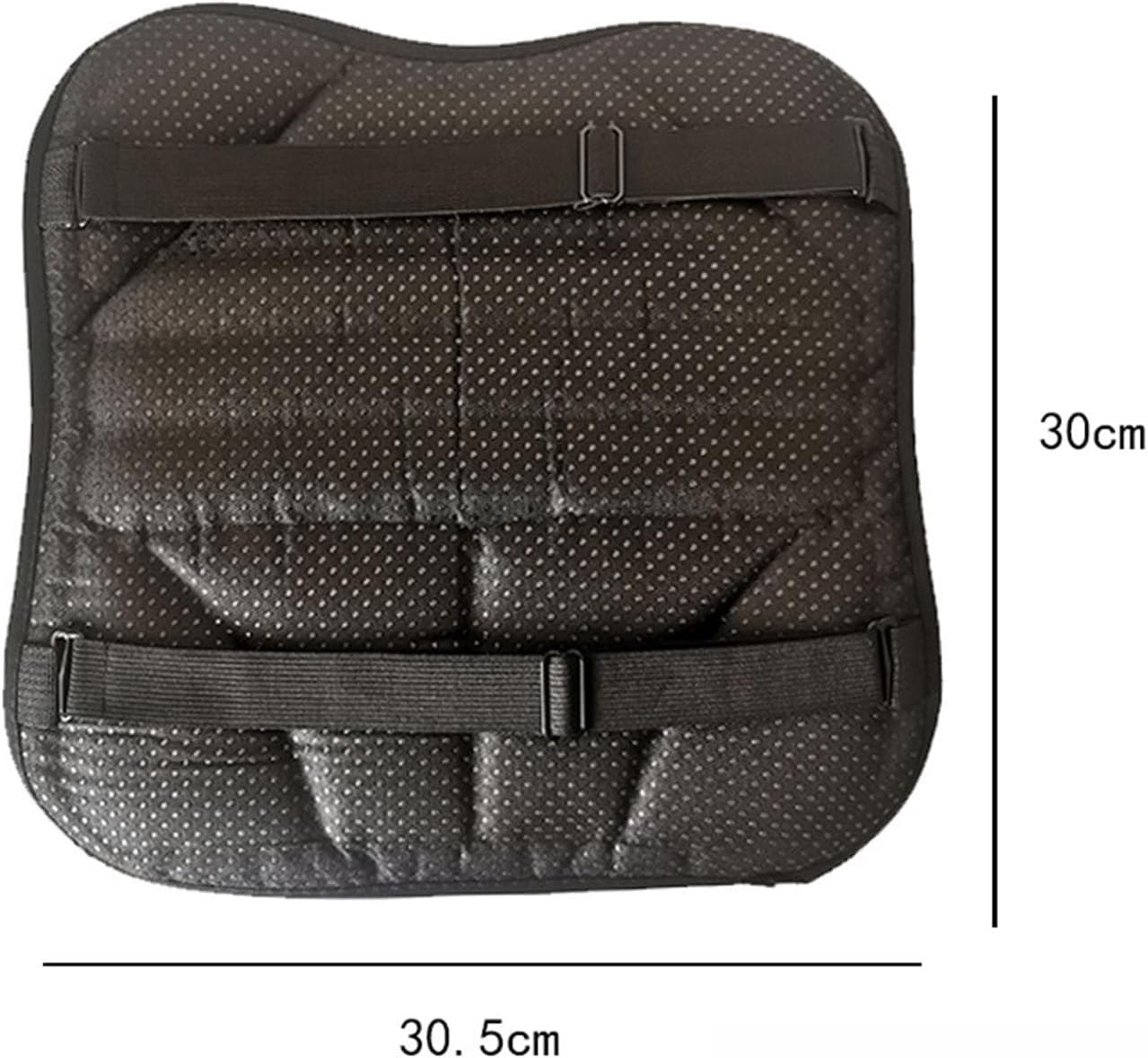 Motorcycle Seat Cushion for Kawasaki Ninja 650 2017-2025 2026 Shock Absorbing Breathable Seat Pad Anti-Slip Dual Rider Saddle Cushion with Adjustable Straps,Front seat pad