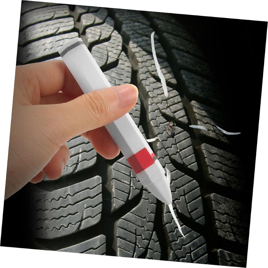 2pcs Tire Paint Pens Permanent Tire Marking Pens Marker for Car Easy to Use