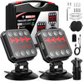 wireless bluetooth magnetic trailer lights, fast charging led, main product view