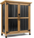 petscosset small outdoor storage cabinet weatherproof with lockable, main product view
