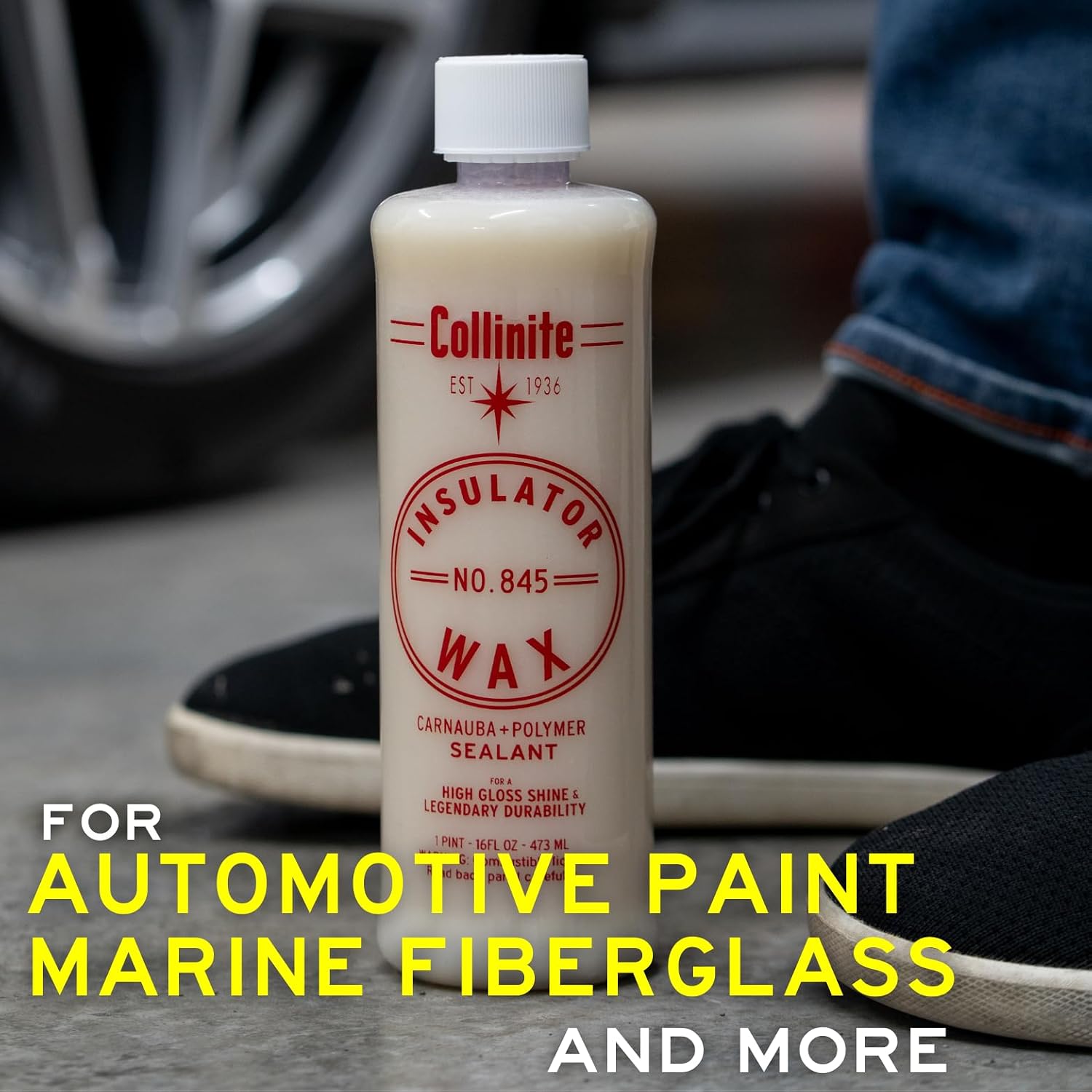 Collinite 325 Auto Cleaner Wax and 845 Insulator Wax Bundle