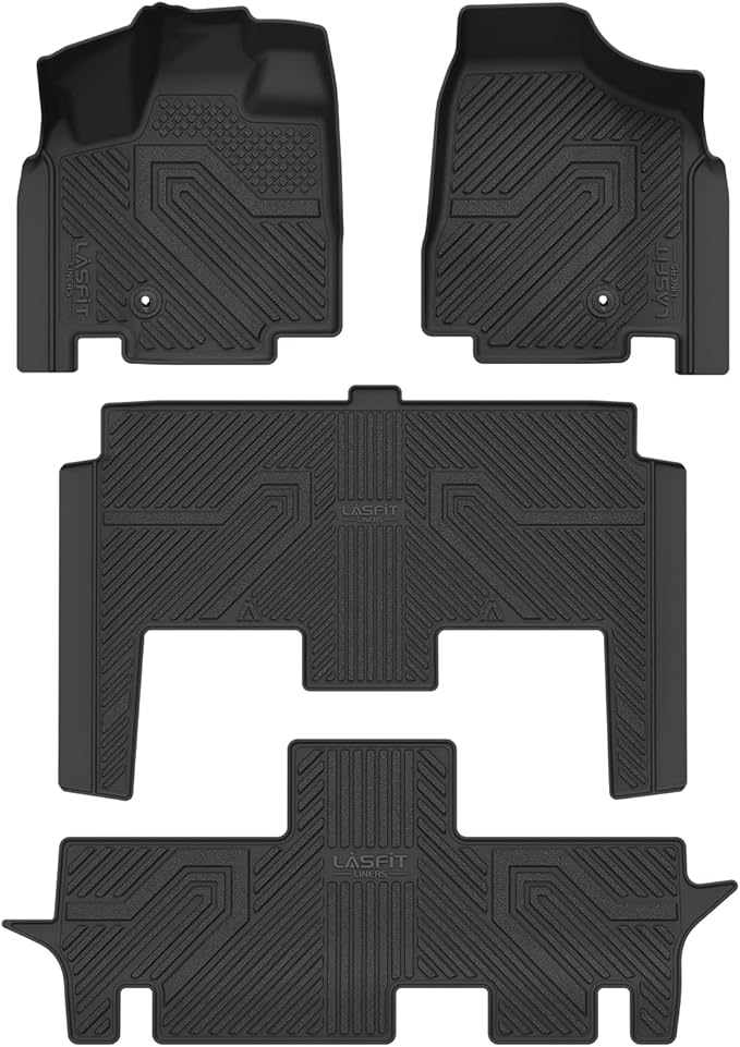 LASFIT Floor Mats Fit for Chrysler Town & Country 2008-2016/Dodge Grand Caravan - Image 9