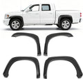 ALMULOO 4Pcs Fender Flares Compatible with 2005-2011 Dodge Ram Dakota Crew Cab Pickup Models Wheel Arch Covers Plastic(PP) Textured Black