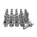 20pcs 611-005 6511051AA Wheel Lug Bolts M12x1.25 Upgrade 19mm Hex Length 28mm for 14-23 Jeep Cherokee (Sliver)