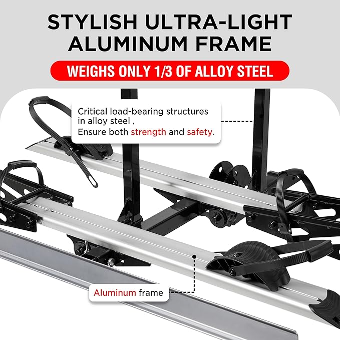 Rockland Foldable 2-Ebike Rack - Image 5