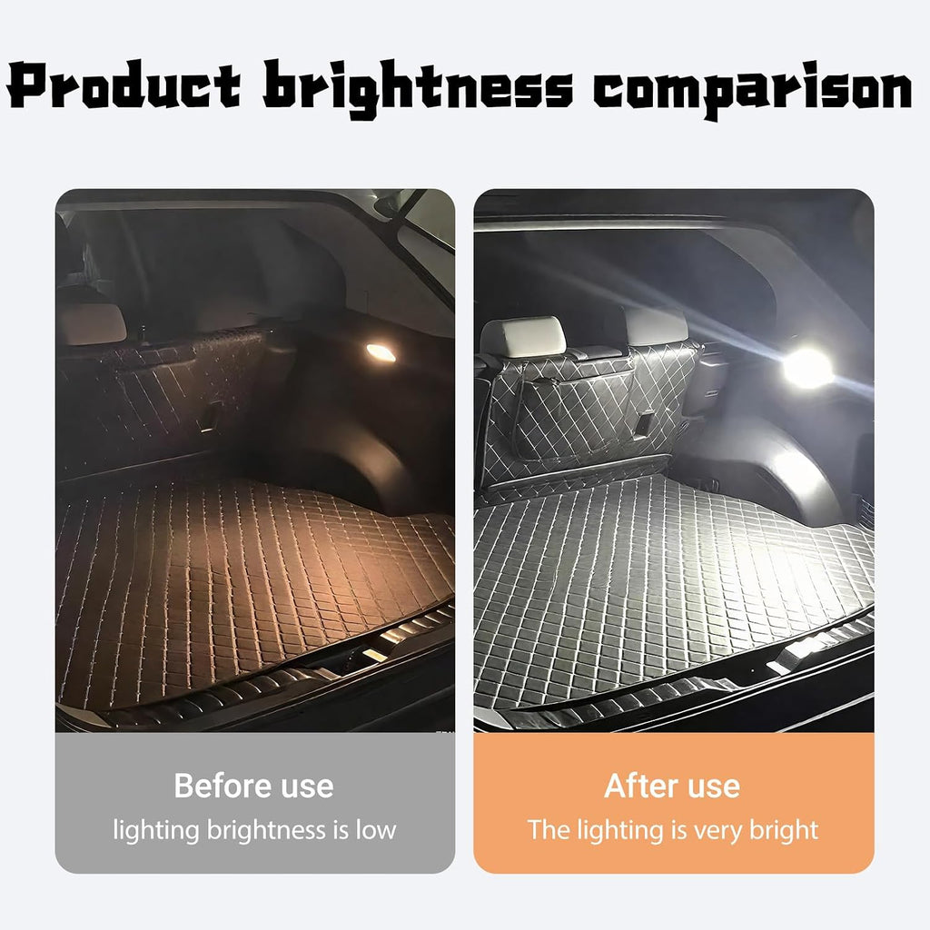 LED Luggage Compartment Light Fits for Toyota RAV4,Trunk Ceiling Lights Lamps,Decorative Atmosphere Lamp,Interior Replacement LED Lights Lamps,Car Accessories (for Toyota RAV4 2019-2021)