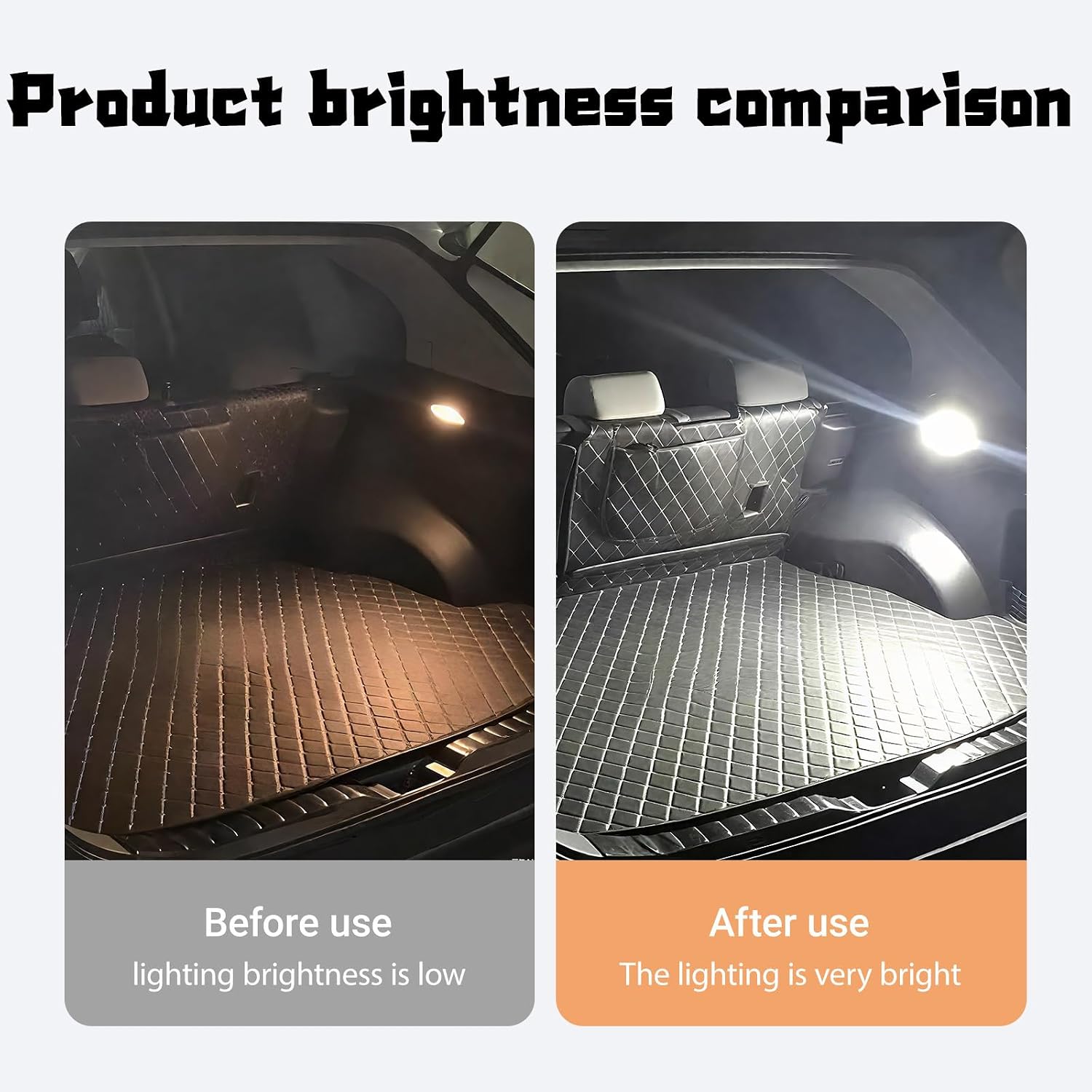 LED Luggage Compartment Light Fits for Toyota RAV4,Trunk Ceiling Lights Lamps,Decorative Atmosphere Lamp,Interior Replacement LED Lights Lamps,Car Accessories (for Toyota RAV4 2019-2021)