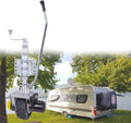 Electric Trailer Mover, Electric Trailer Dolly, Load Capacity Electric Trailer Dolly, Motorised Camper Trolley Kit Camper Caravan Trailer, 550W 12V