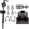 maXpeedingrods GNRK1500 Flat Beds Gooseneck Kit for Chevrolet for Toyota 1500 1994-2018, Universal Metal Gooseneck Hitch Kit, GTW 30,000 lbs