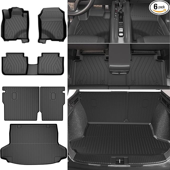 Floor Mats & Cargo Liner & Backrest Mat Fit by TTXLIGHTING%C2%AE