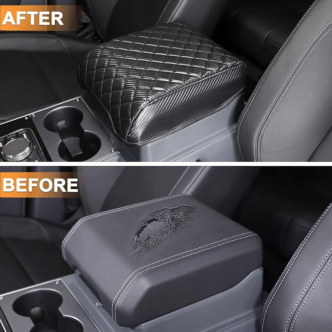 Car Armrest Box Cover Protector Compatible - Image 3
