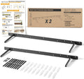 batoda 24" floating shelf bracket 2 pcs,hidden bracket, main product view