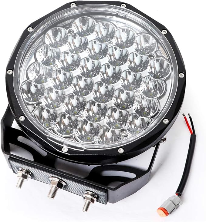 EXZEIT 9 Inch LED Round Driving Lights, 128W 20480 Lumens Offroad Fog Lights - Image 5