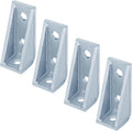 90 degree gusseted l bracket, 1-5/8" strut channel, main product view