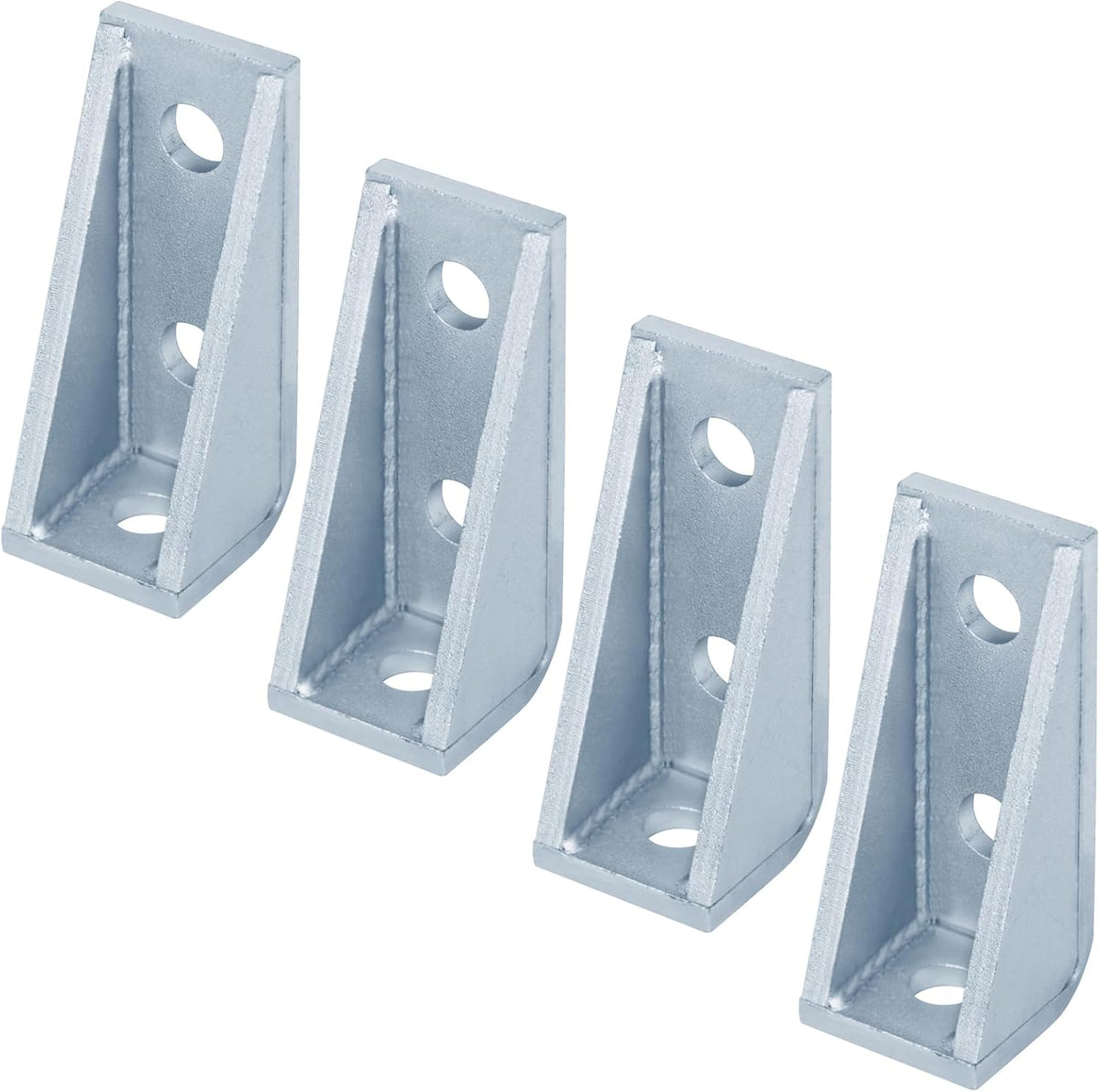 90 degree gusseted l bracket, 1-5/8" strut channel, main product view