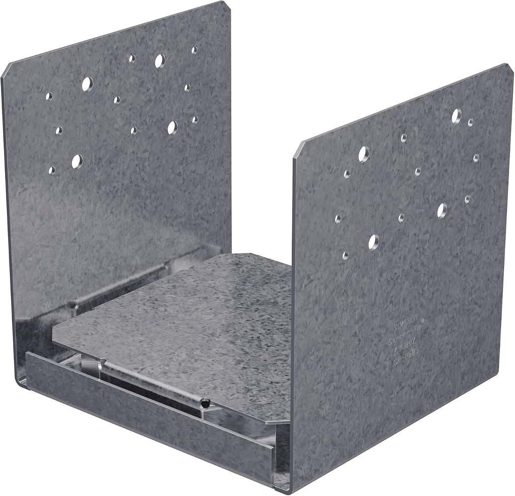 simpson strong-tie abu88z abu zmax galvanized adjustable standoff, main product view