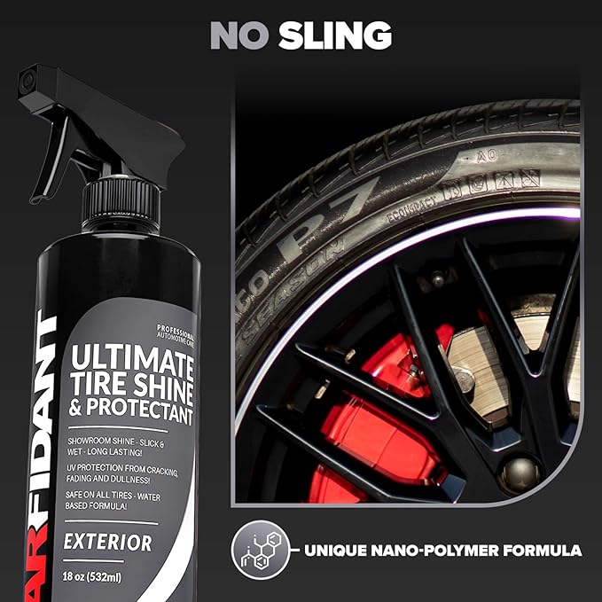 Carfidant Tire Shine Spray - Image 5