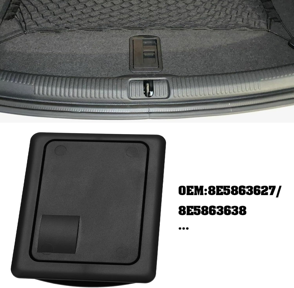 Rear Trunk Boot Carpet Handle 8E5863627 8E5863638 Compatible with Audi A4 Compatible with VW Phaeton