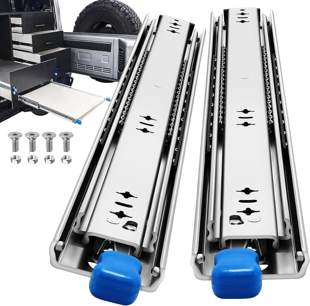yenuo locking heavy duty drawer slides full extension, main product view