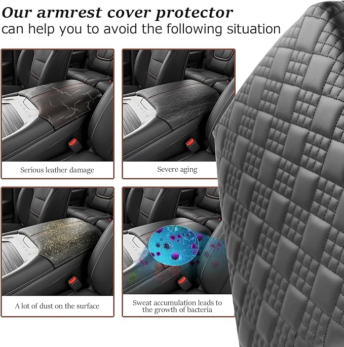 SKTU for 2025 Nissan Armada Armrest Cover for 2025+ Nissan Armada Center - Image 5