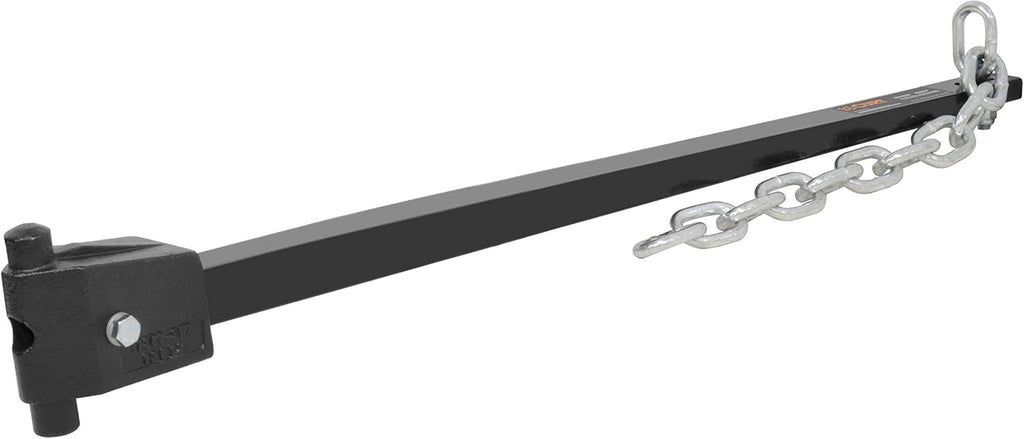 CURT 17322 Short Trunnion Bar Weight Distribution Hitch with Sway Control, Up to 10,000 lbs., 2-Inch Shank, 2-5/16-Inch Ball