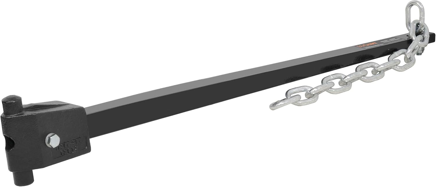 CURT 17322 Short Trunnion Bar Weight Distribution Hitch with Sway Control, Up to 10,000 lbs., 2-Inch Shank, 2-5/16-Inch Ball