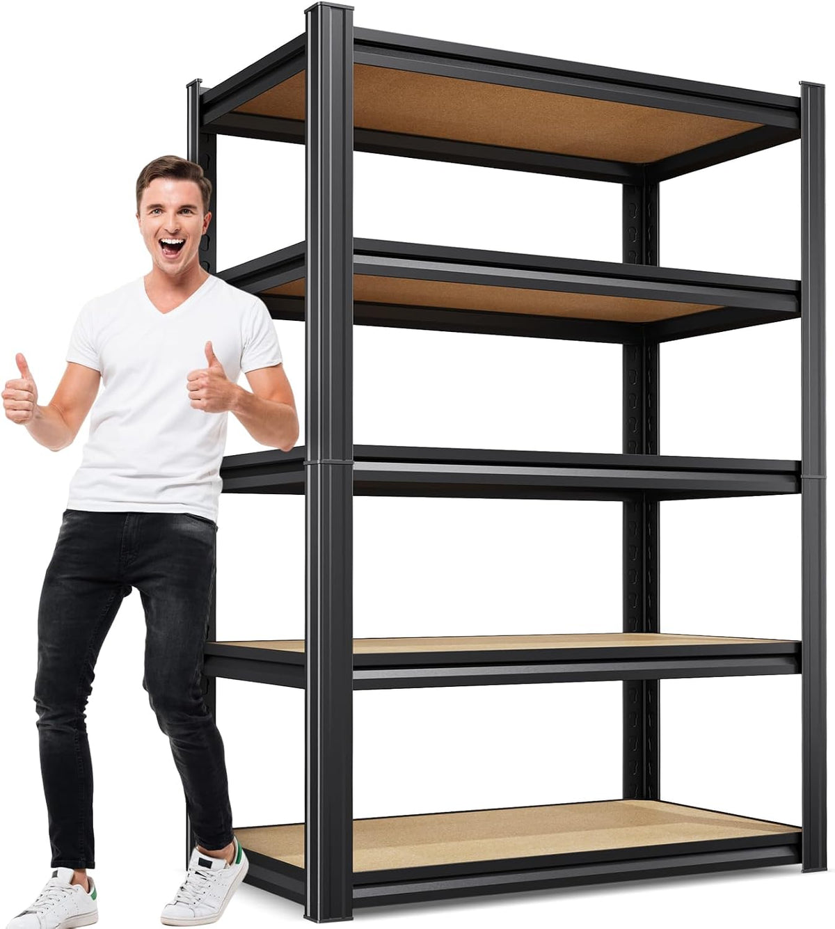 garage shelving for home & workshop organization, 5-tier, main product view