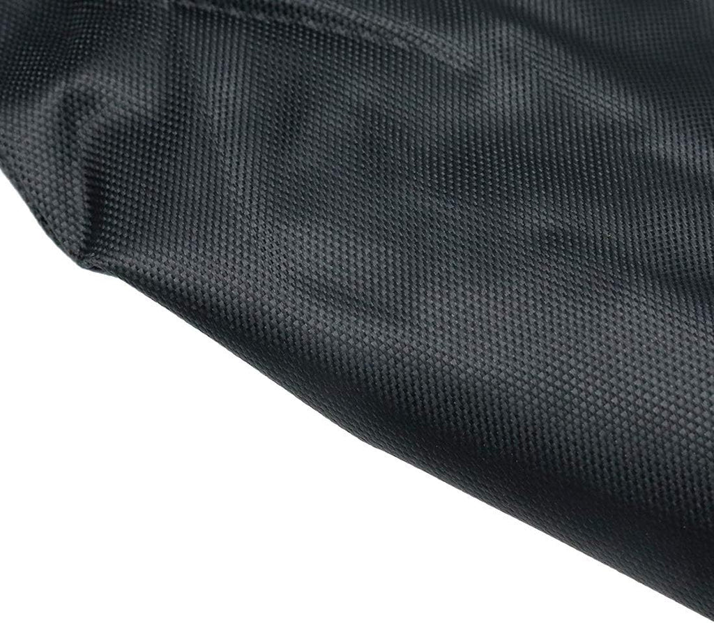 Modengzhe Waterproof Motorcycle Seat Cover, Rainproof & Dustproof, 27 x 14 inches Fit for Small-Size Motorcycle Moped Scooter, Black Size XL