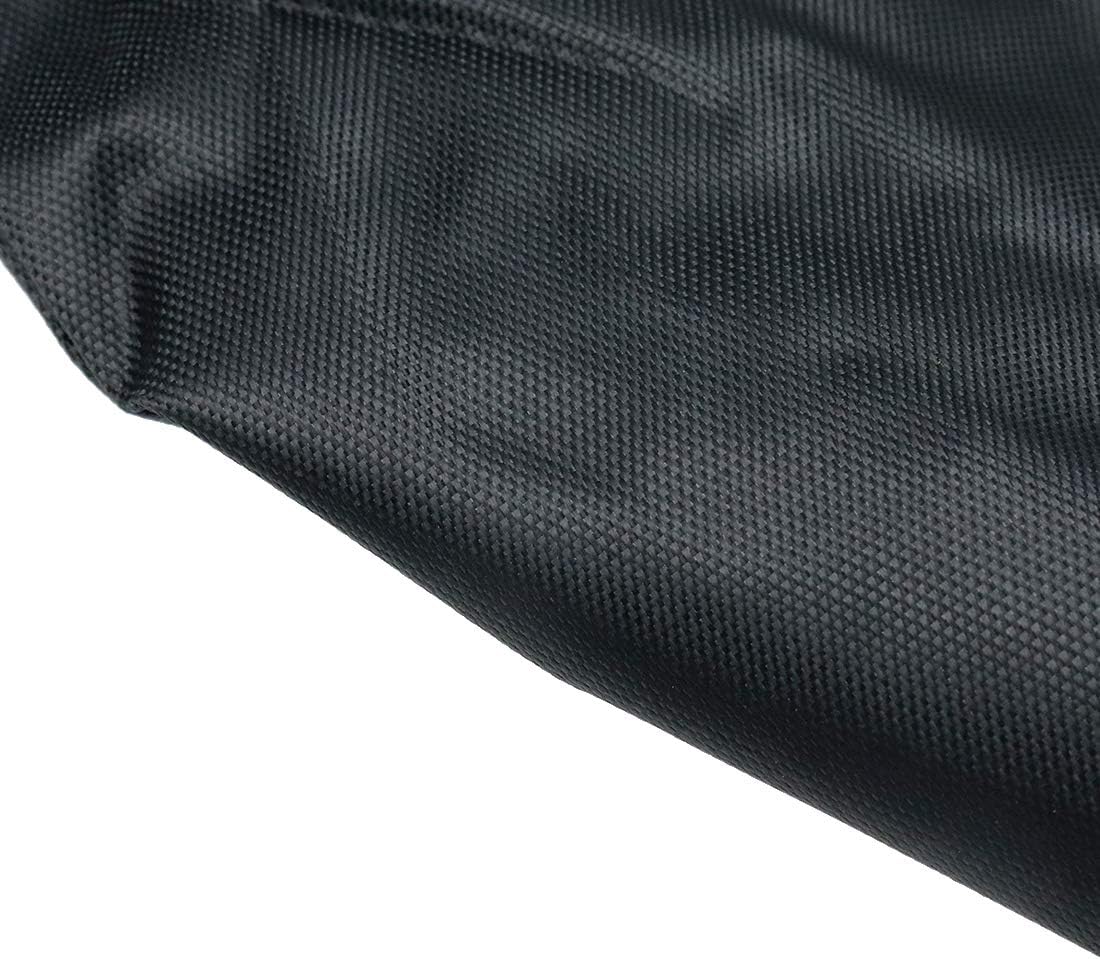 Modengzhe Waterproof Motorcycle Seat Cover, Rainproof & Dustproof, 27 x 14 inches Fit for Small-Size Motorcycle Moped Scooter, Black Size XL