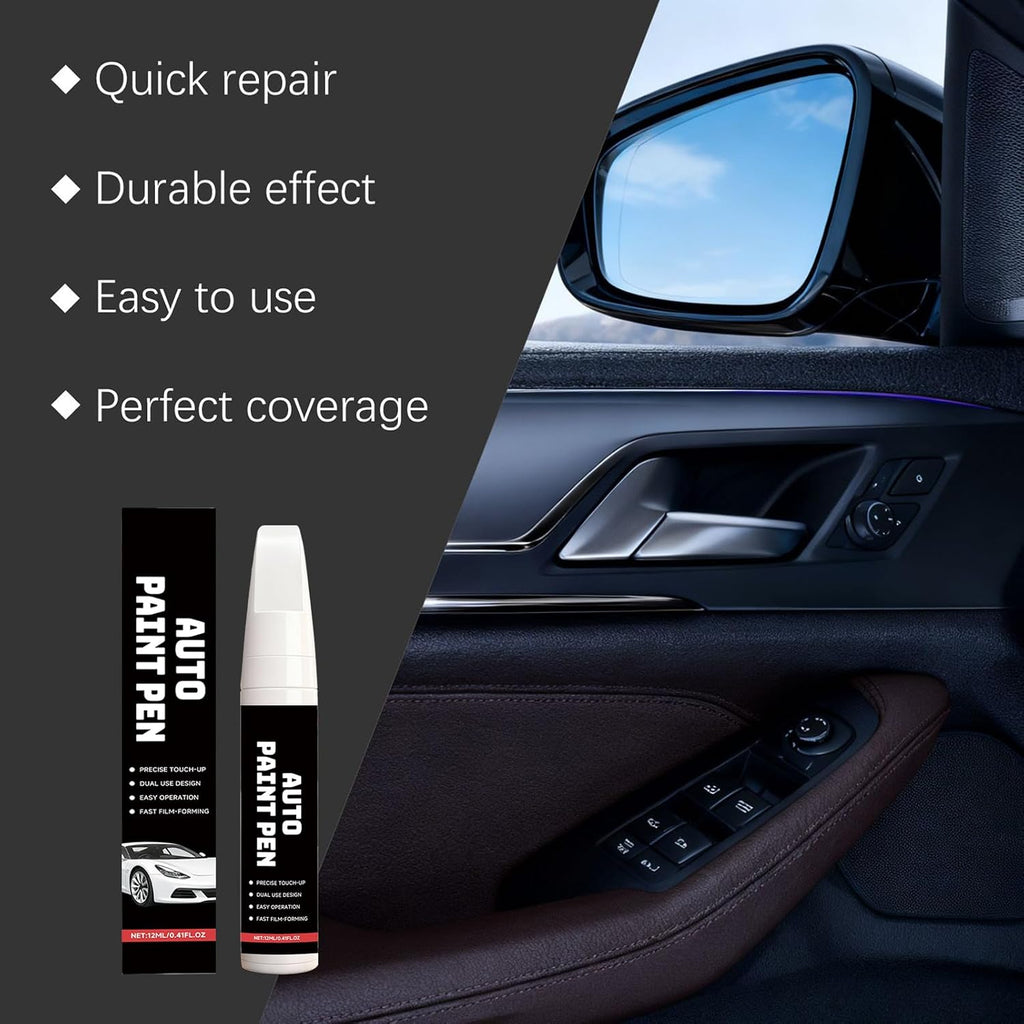 Car Scratch Remover Pencil: 12ML Quick Repair Tool, Auto Paint Correction Applicator | Finishing Renewal Aid For Au Panels