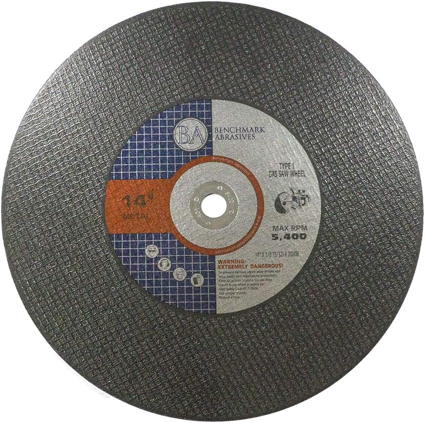 benchmark abrasives 14" aluminum oxide type 1 cut, main product view