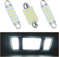 Interior LED Map Dome Light Bulbs Kit Compatible with 1988-1998 Chevy Silverado GMC Sierra K1500 K2500 C1500 C2500 Pickup Truck, White