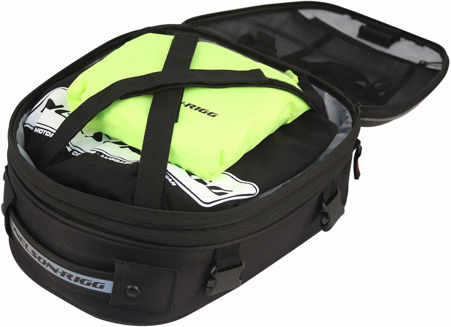 Nelson Rigg CL-1060-S2 Black Commuter Sport Motorcycle Tail Bag