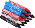 5pcs Tire Paint Pens Markers for Easy Automotive Repairs Quick Drying Wax Highlighters for Wet Dry Surfaces for Mechanics and Tire Maintenance