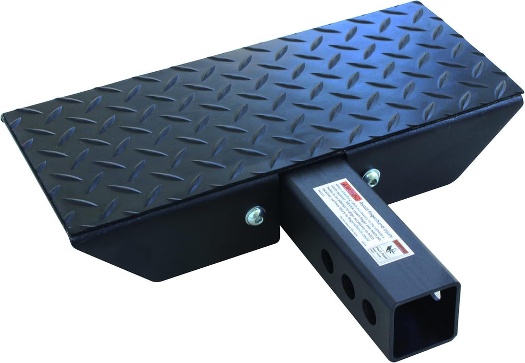 MaxxHaul 50609 Steel Hitch Step for 2 inch Hitch Receiver For SUV Pick Up Truck Flatbed RV Camper With Anti Slip Step