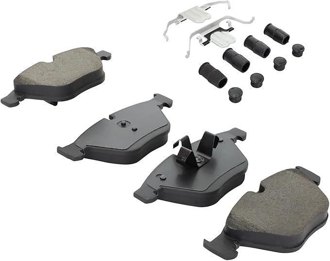 Premium Semi-Metallic Front Brake Pads Replacement