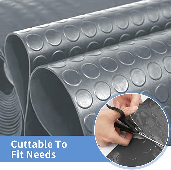 Premium Garage Floor Mat, Commercial Grade Heavy Duty Parking Mat - Image 6