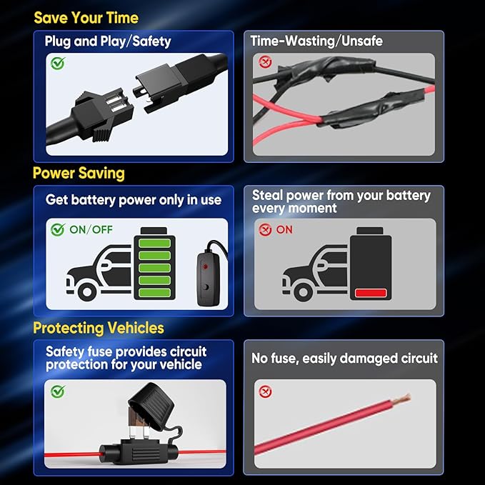 Honalia Pure White Rock Lights for Trucks 12 Pods, 6000K White LED Rock Lights - Image 3