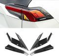 Car Accessories Fit for Toyota RAV4 2019 2020 2021 2022 2023 2024 2025 Tail Light Lamp Cover Frame Decor Trim (Carbon Fiber Style) ABS 4 PCS