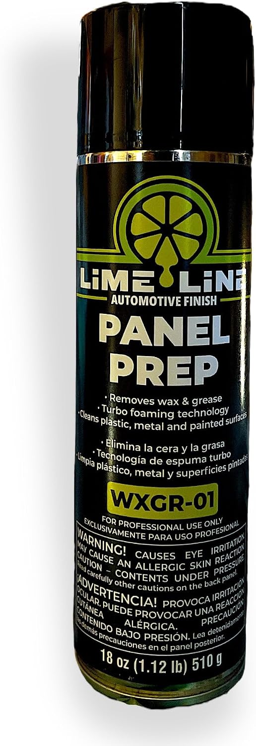 LiME LiNE Wax and Grease Remover: Automotive Pre Prep Aerosol (Pack of 1)
