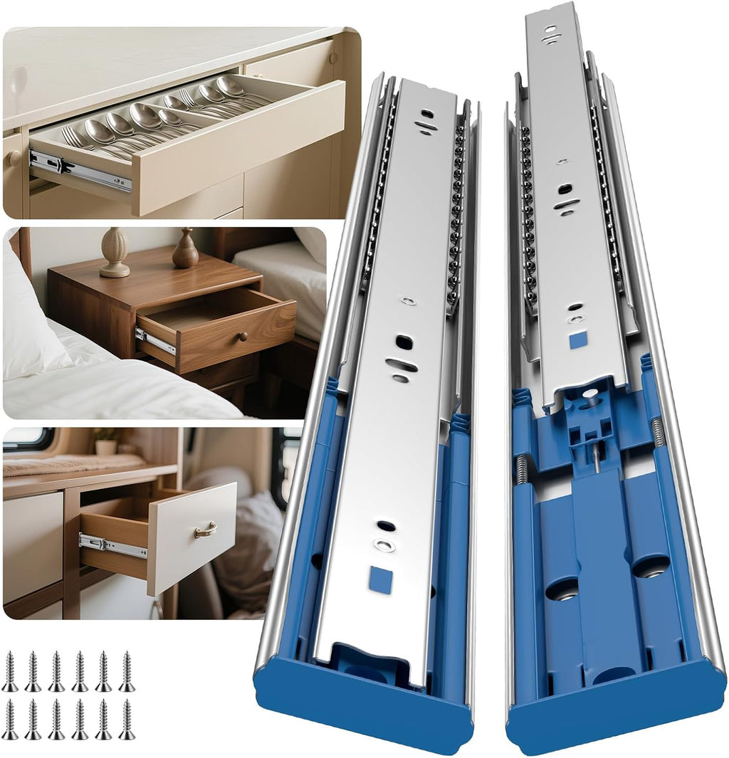goldenwarm 10 pairs soft close drawer slides 22, main product view