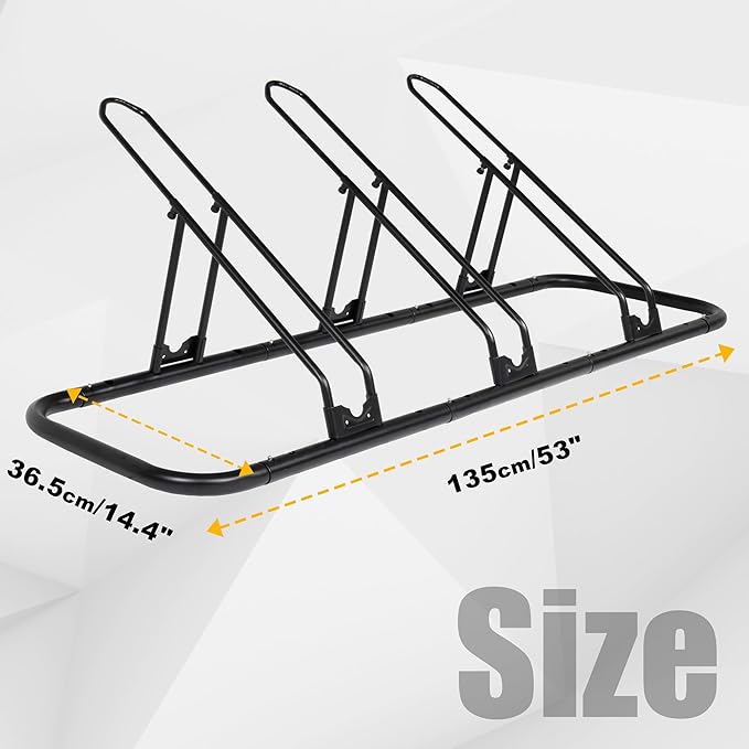 CyclingDeal Bike Rack Floor Parking Bike Stand - Image 5