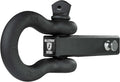 BulletProof Hitches - 2.5" Shackle Hitch Receiver with 36,000 lb. Rating and D-Ring/Clevis - Tow Hitch Shackle for 2.5" Receivers - Extreme Duty, Solid Steel, Black Powder Coat