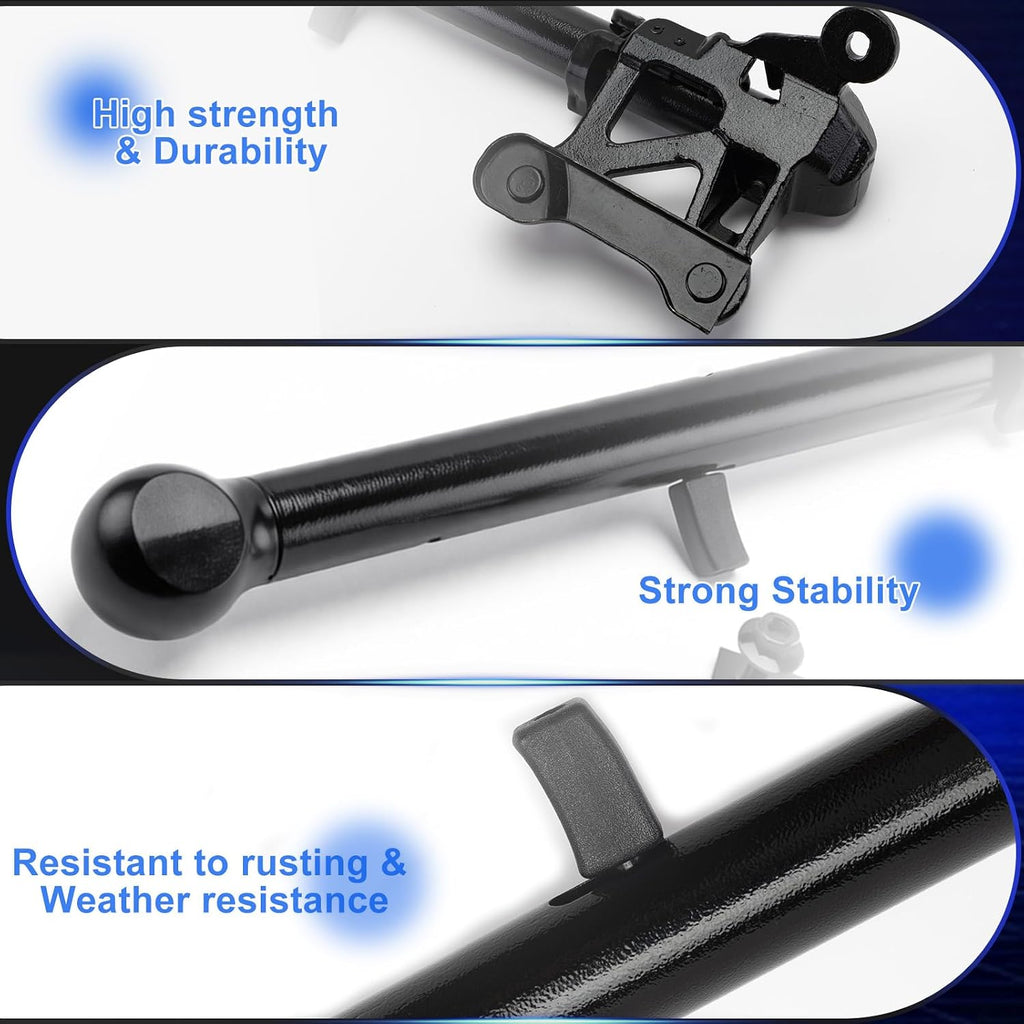 85116689 Auxiliary Tailgate Step Handle Compatible with Chevy Silverado & GMC Sierra 1500 2500 HD 3500 HD 2019-2026, Pickup Box Aux E/Gate Step Armrest Replaces# 84726114 84338560 85102001