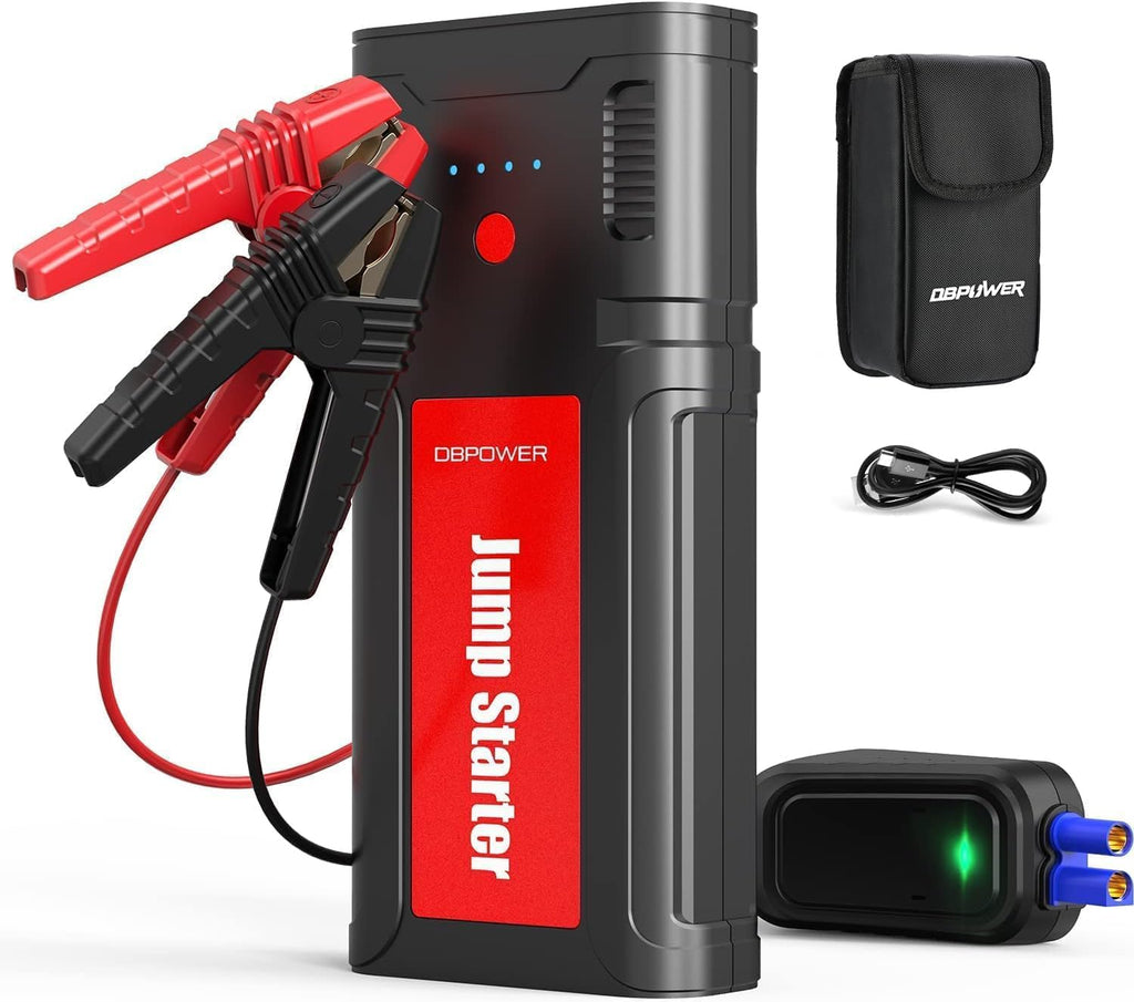 DBPOWER Jump Starter 2750A Peak 76.96Wh Portable Car Jump Starter 12V Auto