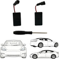 Compatible with Tesla Model 3 (2017–2025, Highland) and Model Y (2020–2026, Juniper), Door Logo Projector Puddle Lights, Glass Lens, Plug-and-Play, 2-Pack