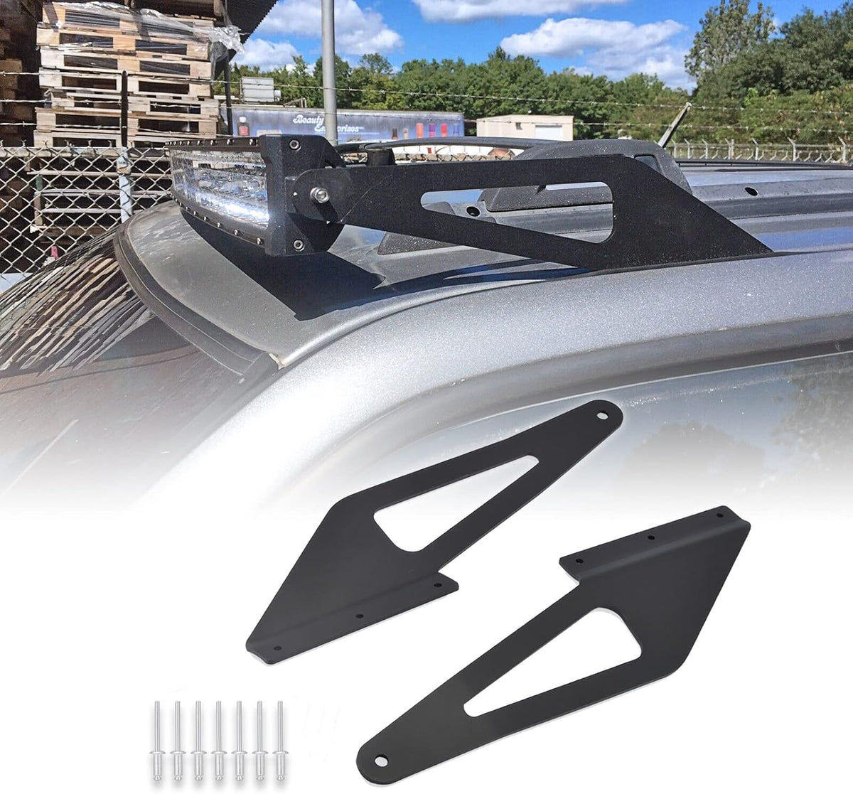 wsays 50" light bar mount bracket fit for, main product view