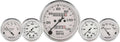 Auto Meter 1611 Old TYME White 5 Fuel/Oil/Speedo/Volt/Water Gauge Set